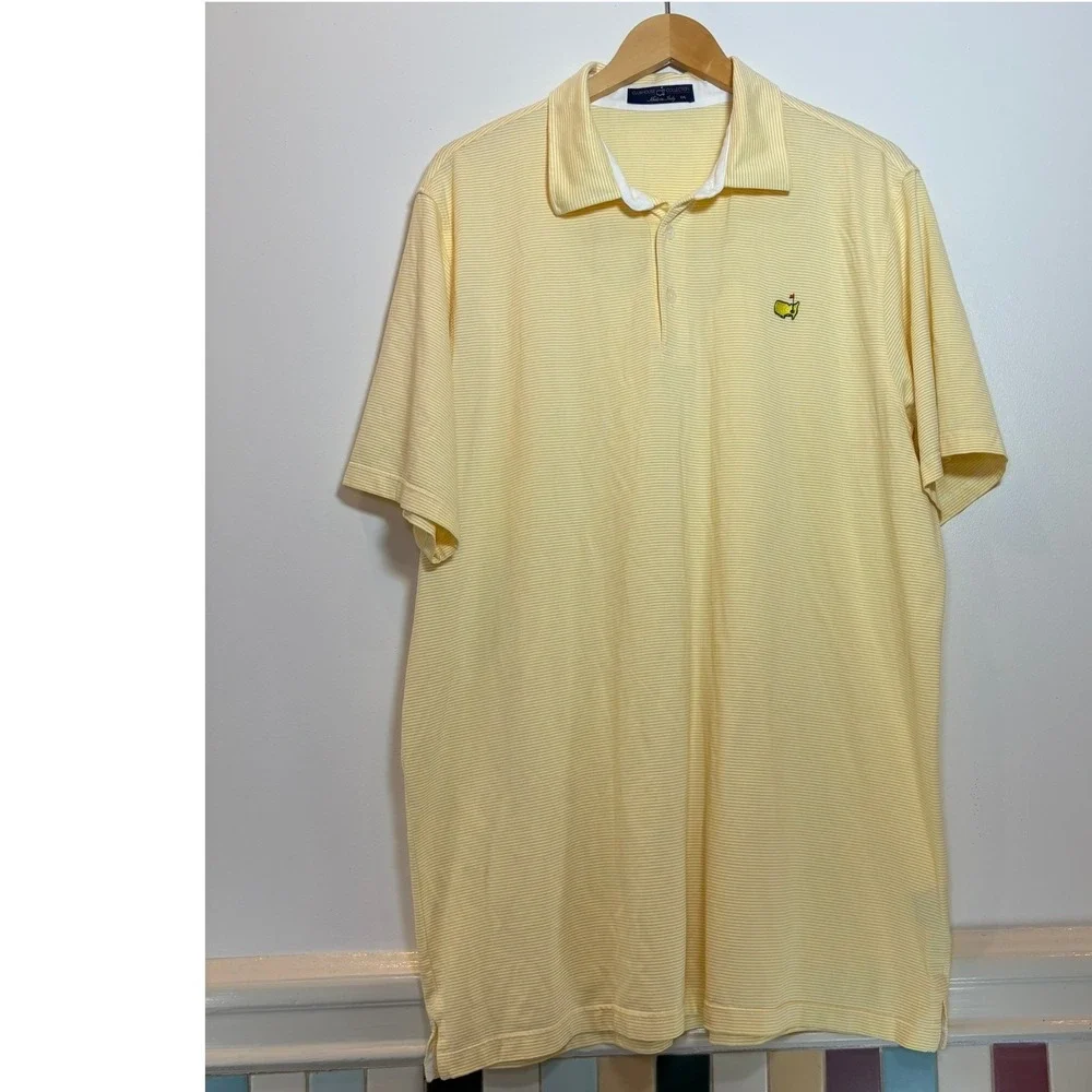 2 Lot Masters Tournament Augusta National Polo‎ Shirt XXL Clubhouse Collection
